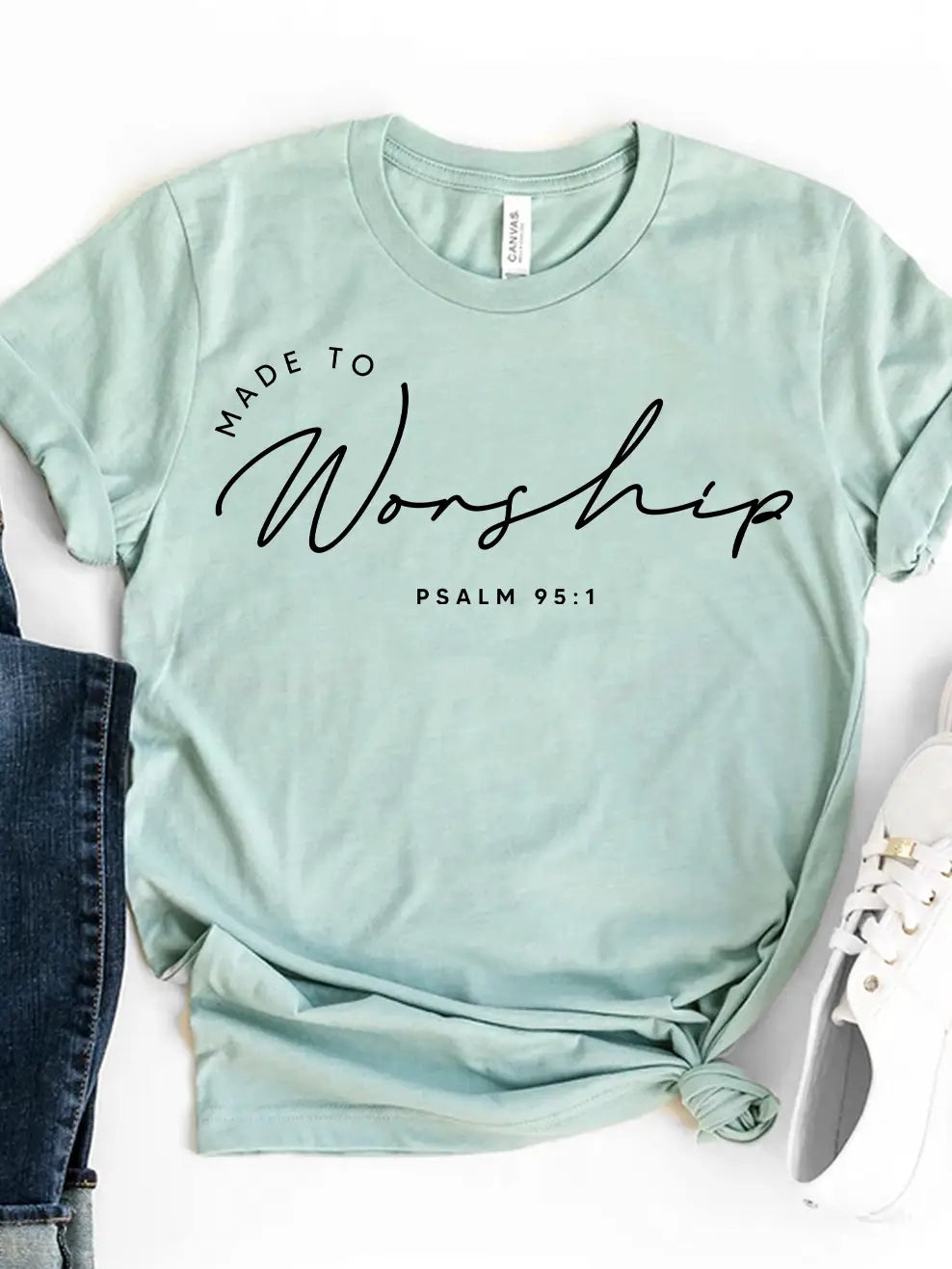 Made To Worship Bella Canvas T