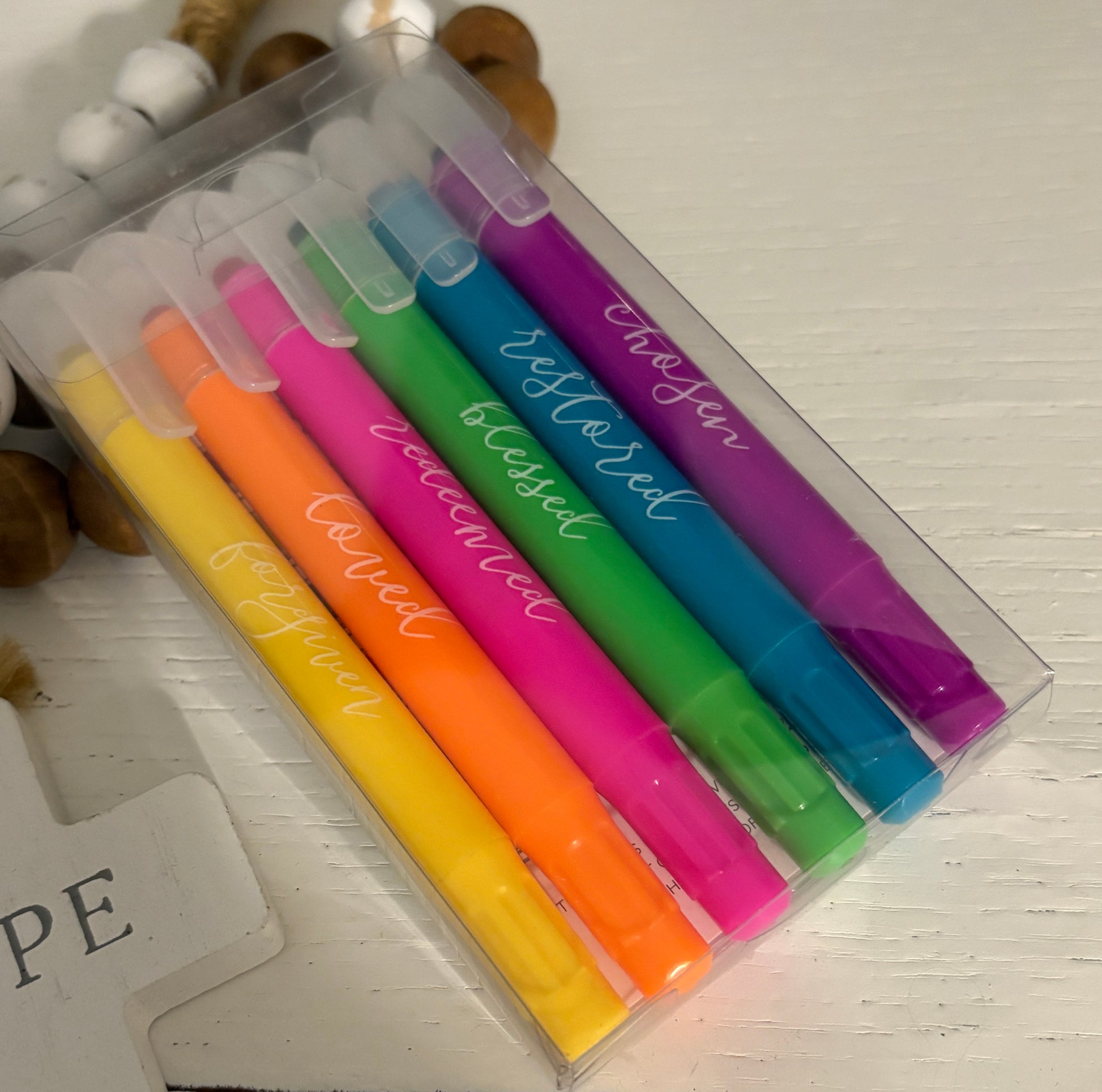 Scented Gel Bible Highlighters