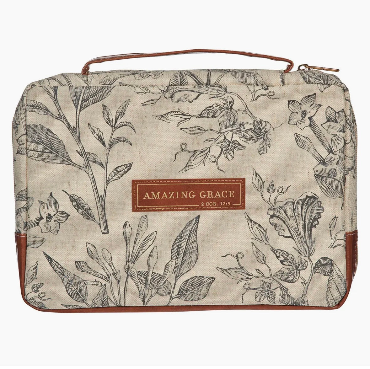 Bible Cover Cream and Floral